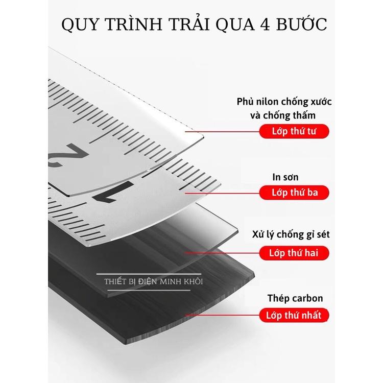 Thước Cuộn Thép dài 5 mét, thước dây khoá tự động chống va đập