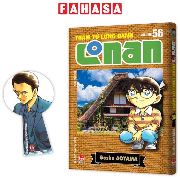 Sách - Thám Tử Lừng Danh Conan - Tập 56 - Bản Nâng Cấp - Tặng Kèm Bookmark