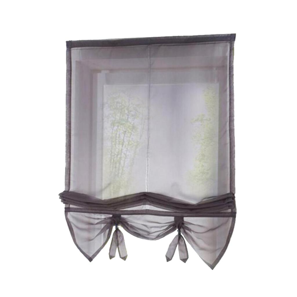 Roman Curtain, Tie Up Shade, Rod Pocket Window Valances