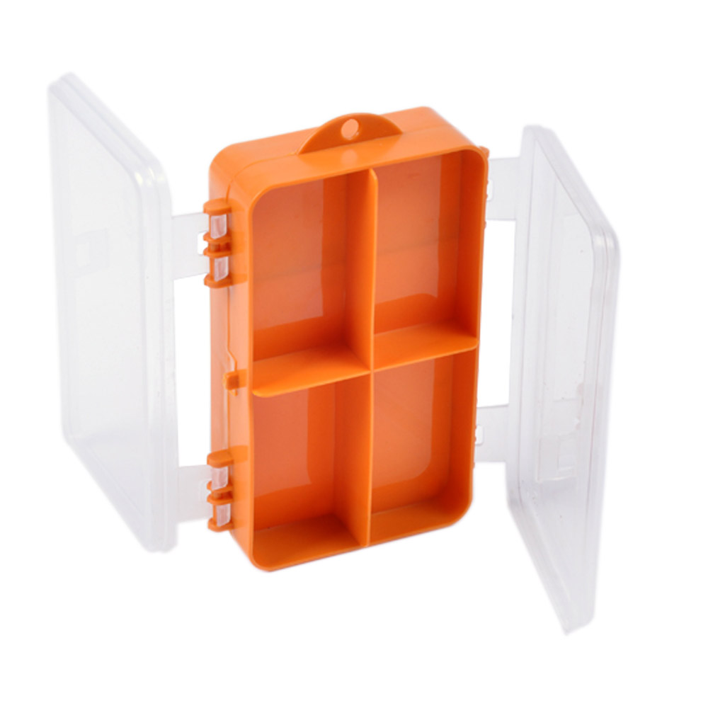 Hộp đựng đồ câu cá trong suốt bằng nhựa 14 * 8,3 * 4,1cm