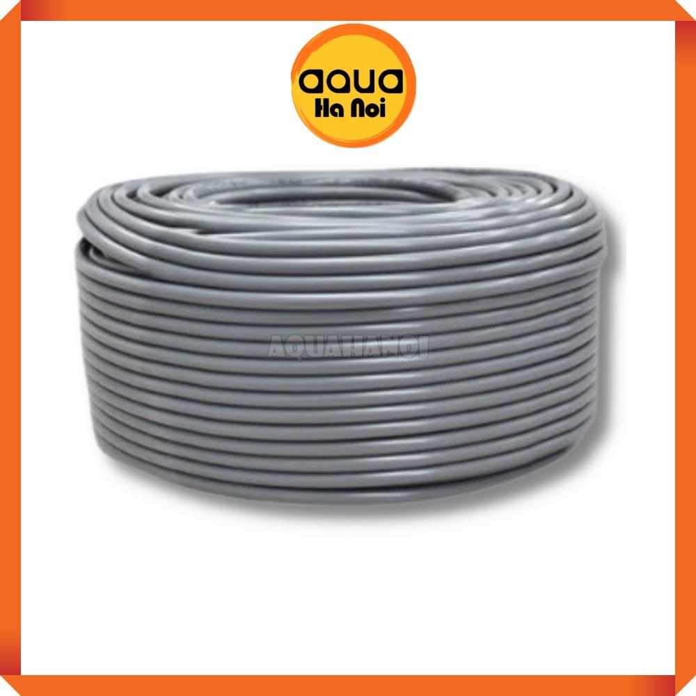 Ống dây dẫn nước máy lọc RO, máy bơm phun sương - Phi 6 mm - Màu xám/màu đen -