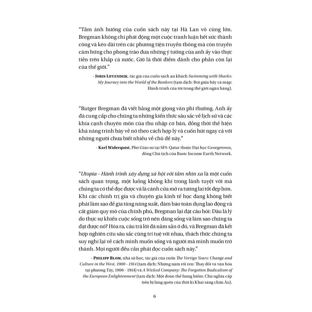 UTOPIA Hành Trình Xây Dựng Xã Hội Với Tầm Nhìn Xa - Bản Quyền