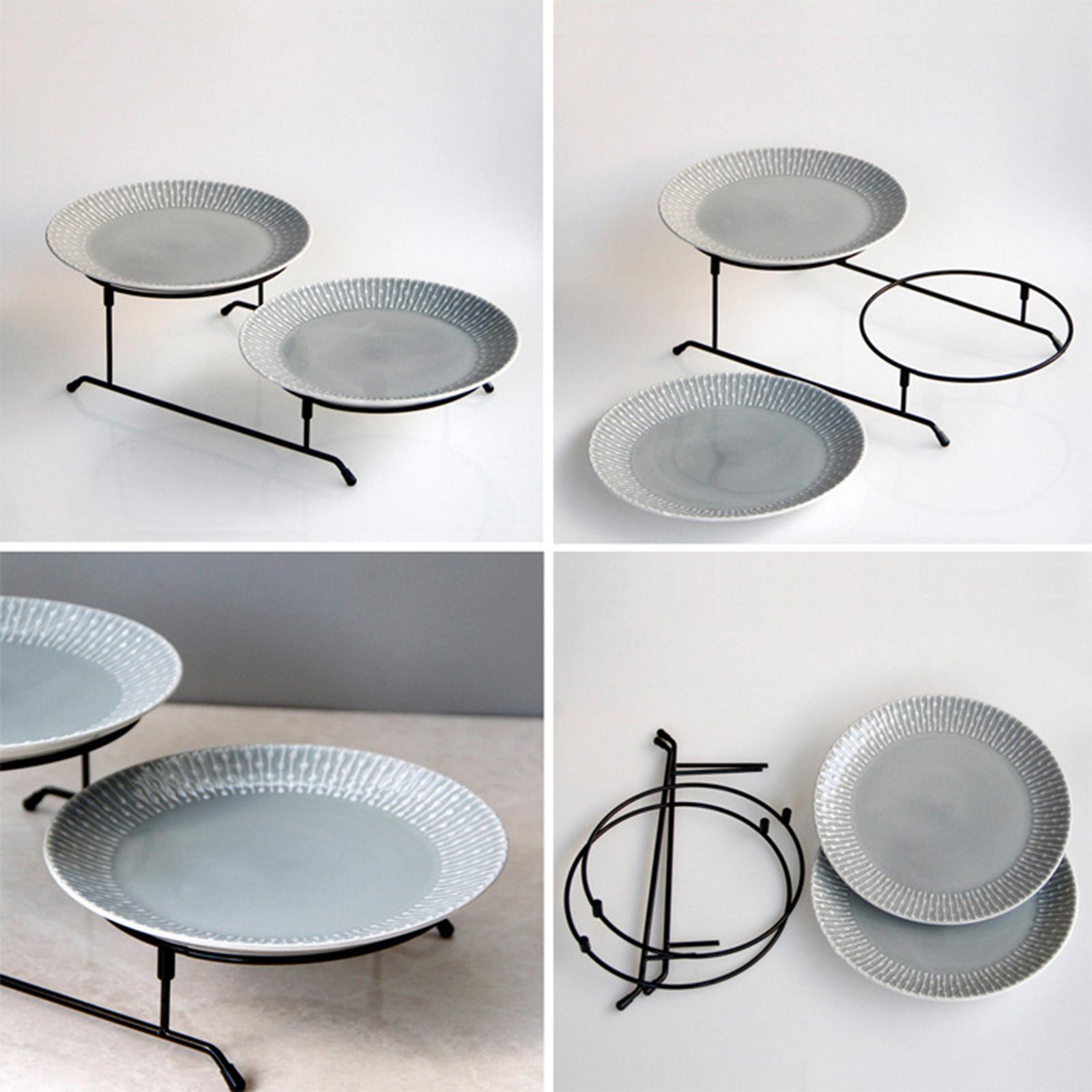 Dessert Cake Stand Jewelry Trinket Tray Cake Serving Tray for Bathroom Kitchen Countertop
