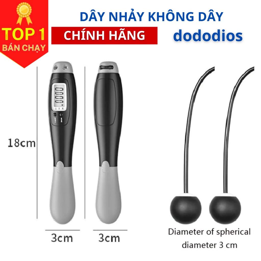 Dây Nhảy Đếm Số Vòng Tự Động, Dây Nhảy Không Dây, 4 Chế Độ, Chống Trượt