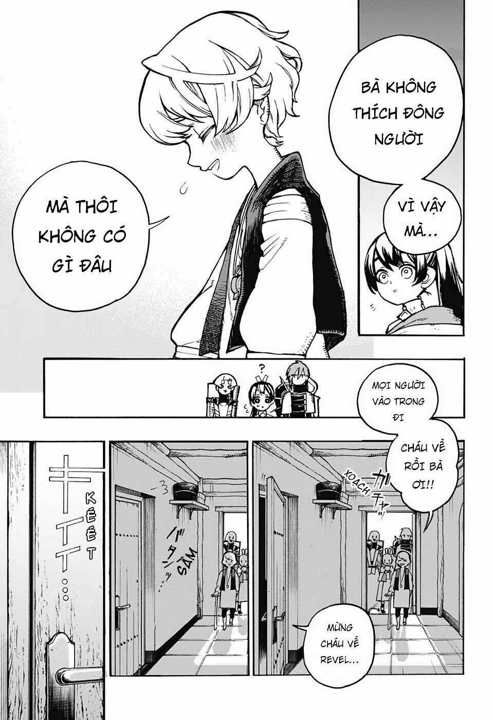 những bức họa quái dị của phù thủy chapter 13 21