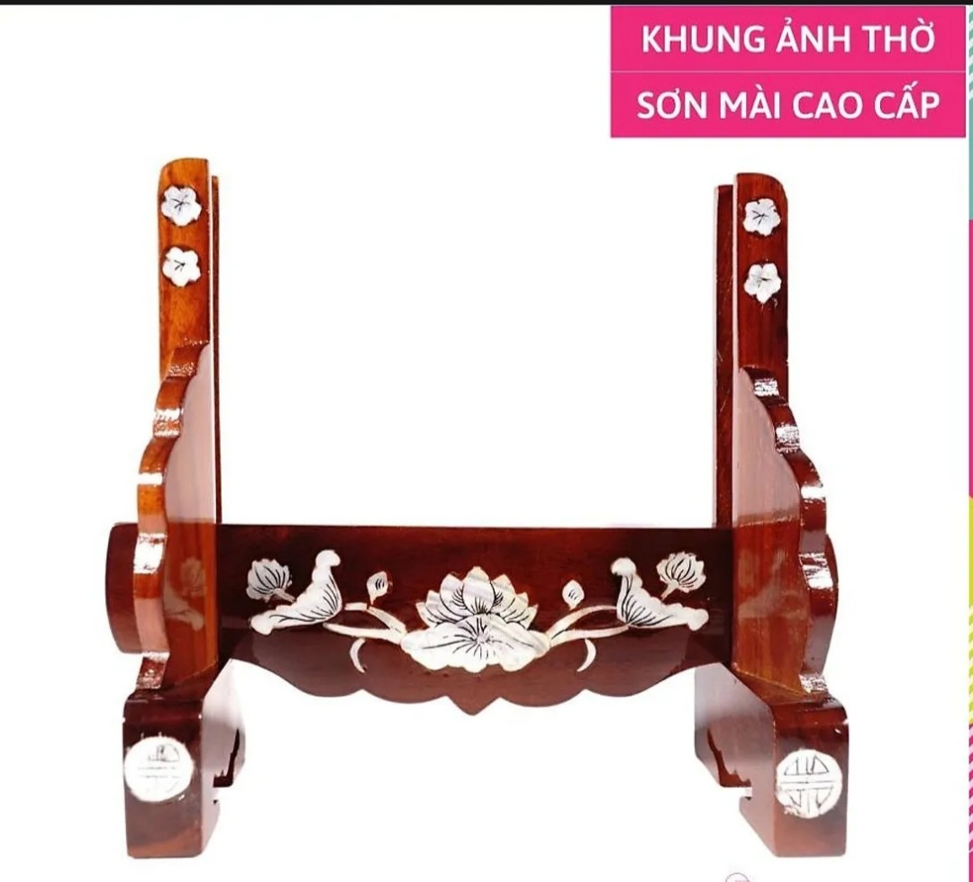 Khung gỗ tăng giảm cẩn đặt khung hình thờ giá đỡ khung hình thờ - Nhiều cỡ