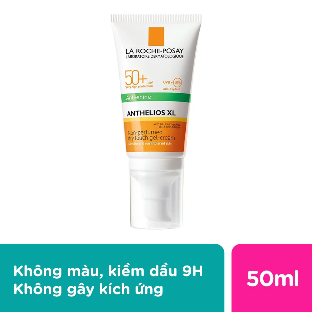 Kem Chống Nắng Không Màu Kiểm Soát Dầu La Roche-Posay Anthelios XL SPF 50+ UVB & UVA 50ml