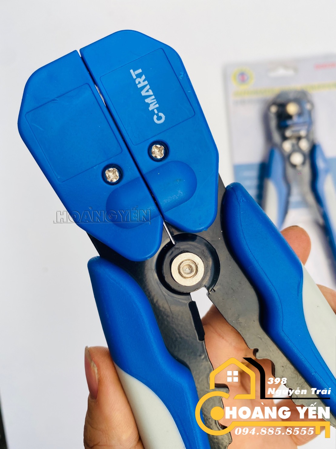 Kìm Tuốt, Kềm Cắt Dây Điện Tự Động C-mart B0028 từ 0.2~1.5m²