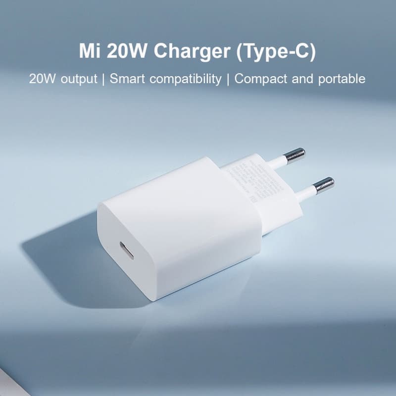 Củ Sạc Điện Thoại Xiaomi Mi 20W Charger BHR4927GL (Type-C) (Bản Quốc Tế – Hàng Chính Hãng FPT)