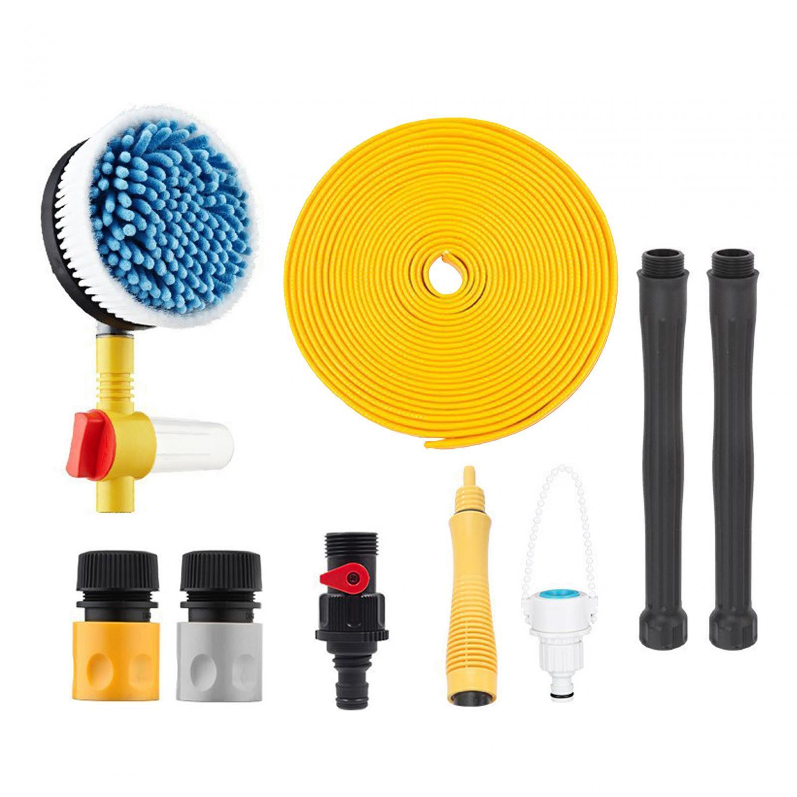 Car Rotary Wash Brush  Cleaning Mop for Glass Garden Sprinkling Tool