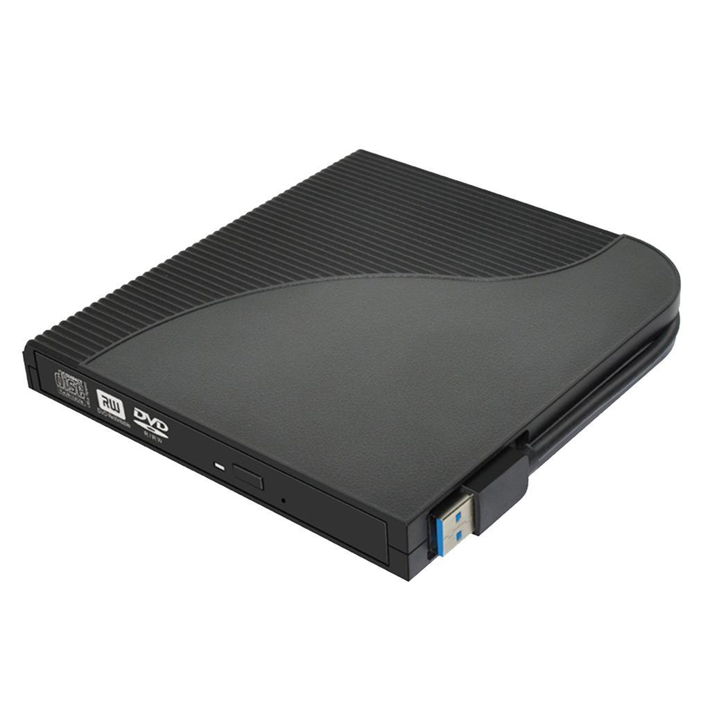 External USB 3.0 DVD CD ROM RW Disc Writer Burner Player Drive For Laptop PC