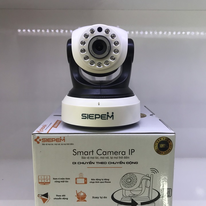 Camera IP Wifi SIEPEM S6203 Pro HD 720P - Hàng Nhập Khẩu