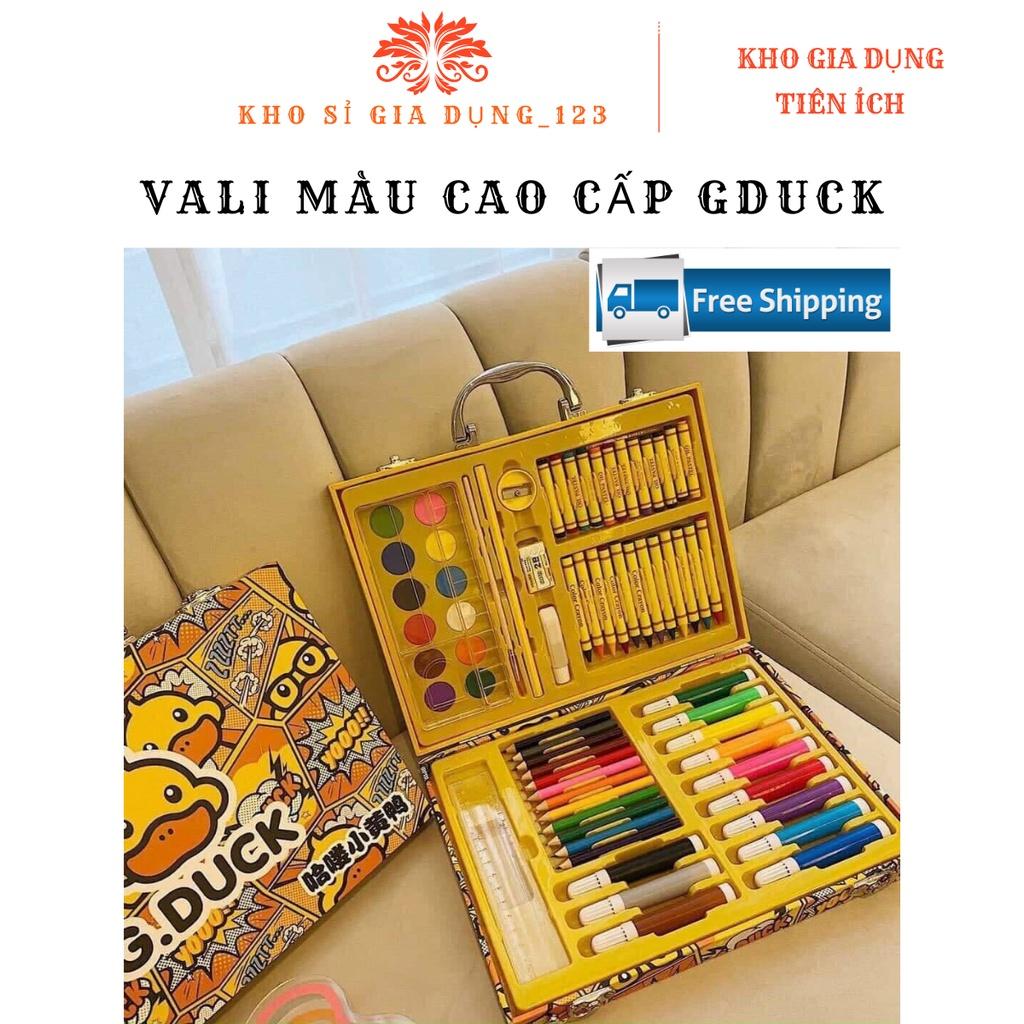 Vali Màu GDUCK - Hộp Bút Màu Cao Cấp 67 Chi Tiết - Bộ Màu Vẽ Đa Năng Cho Bé thỏa sức sáng tạo. Kích thích thị giác.