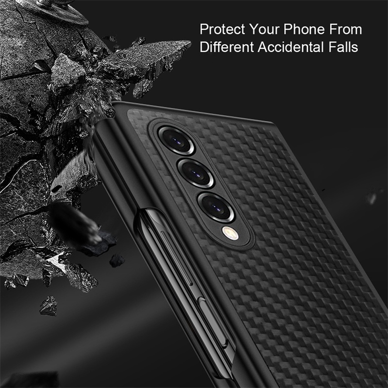 Ốp lưng chống sốc cho Samsung Galaxy Z Fold 4 hiệu X-Level Kevlar Folding Screen - hàng nhập khẩu