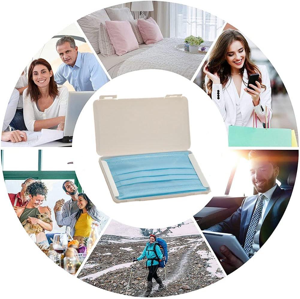 Hộp đựng khẩu trang, hộp đựng khẩu trang, hộp đựng khẩu trang xách tay 4 cái, hộp đựng khẩu trang, hộp đựng khẩu trang, túi đựng khẩu trang tái sử dụng, hộp đựng khẩu trang chống bụi