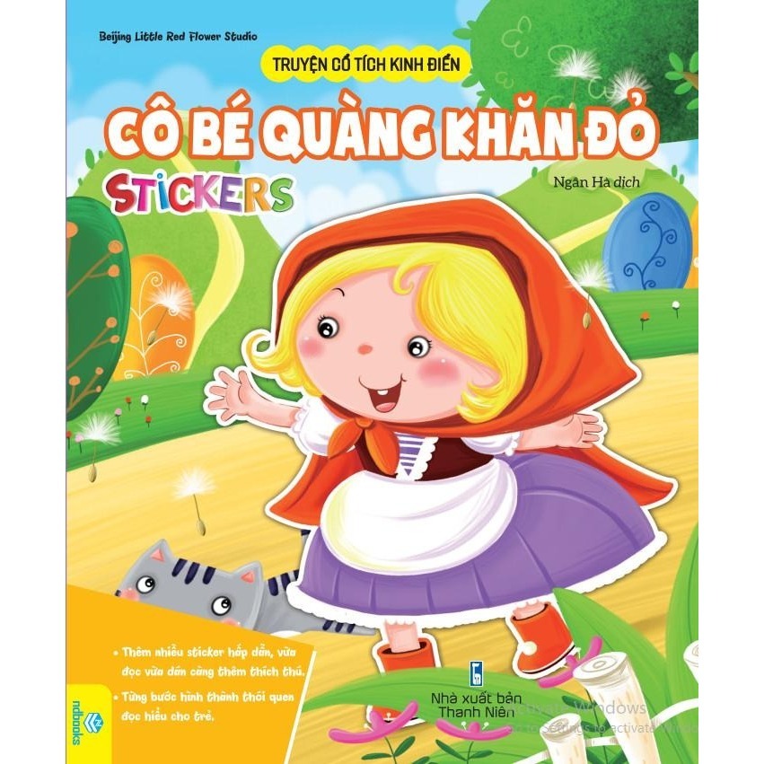 Sách - Trọn bộ 16 cuốn Stickers Truyện Cổ Tích Kinh Điển - Ndbooks