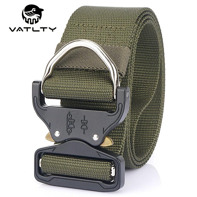 5Cm Chiến Thuật Thắt Lưng Da Nam Chống Gỉ Chốt Tháo Nhanh Quân Sự Đai Nylon Chắc Thật Nylon Ngoài Trời thể Thao Tác Phẩm Thắt Lưng