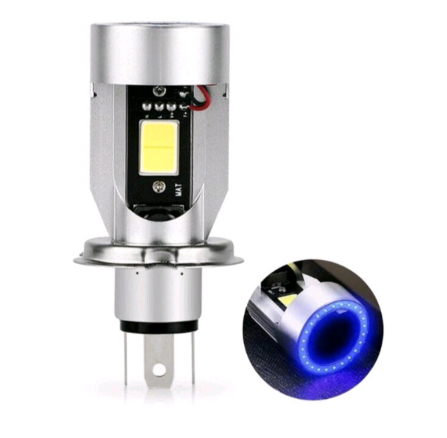 ĐÈN PHA LED H4 45W SIÊU SÁNG MÀU CỰC ĐẸP LẮP XE MÁY XE HƠI ÔTÔ MẪU MỚI HÀNG CAO CẤP