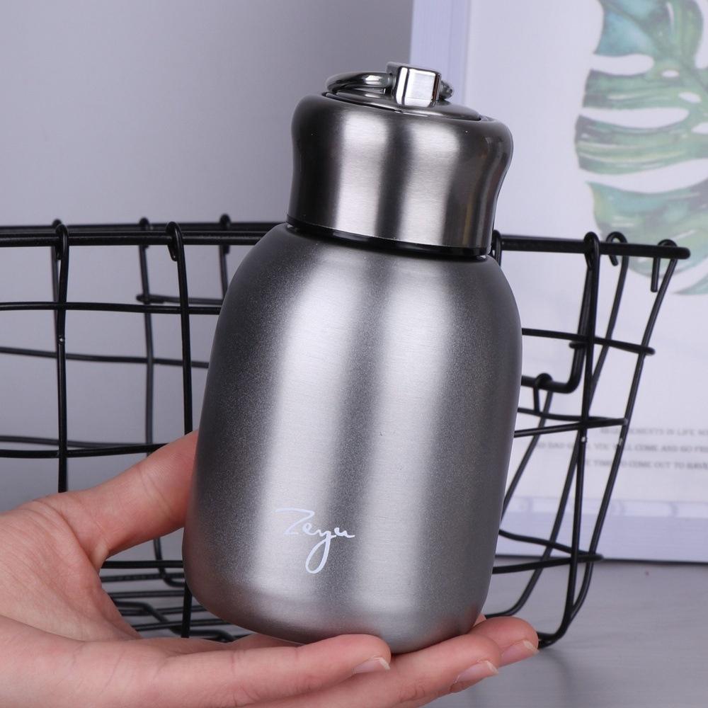 Bình nước giữ nhiệt cầm tay dung tích 300ml, ly giữ nhiệt chất liệu inox chuẩn 304 cao cấp giữ nhiệt lên đến 12 giờ