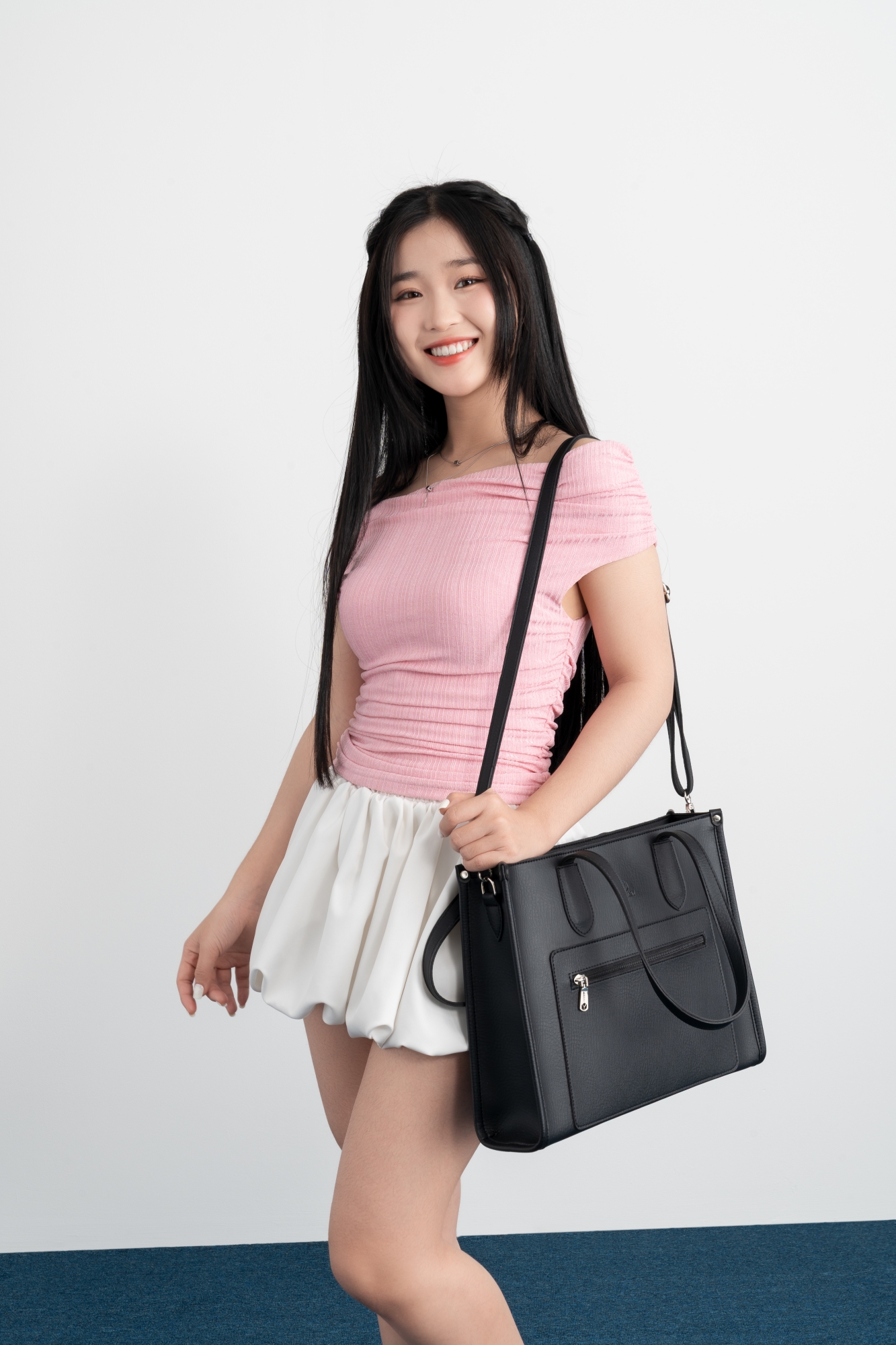 Túi Yuumy ( Thời trang nữ công sở classic - Túi xách da Bergen YTX60 )