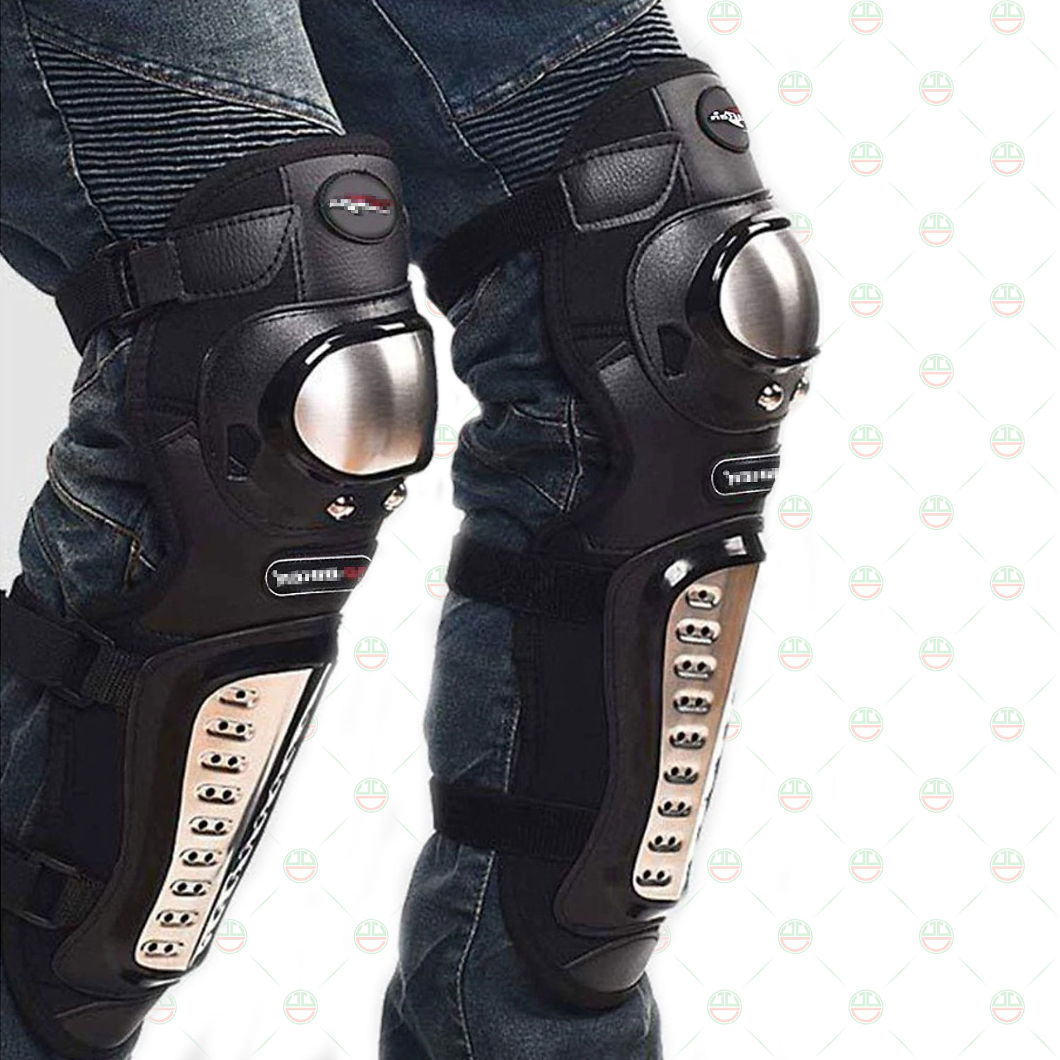 Bộ Giáp Cao Cấp KhoNCC Hàng Chính Hãng - Bảo Vệ Tay Chân Đi Xe Máy Inox - Giảm Chấn Khi Sự Cố Thi Đấu - Phượt - Du Lịch - KLM-BGBVCTI
