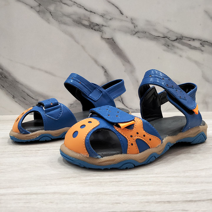 Giày Sandal Rọ bé trai với bách hai quai xé dán đầy tiện lợi SD S036-32 (25-30) Bách hai quai xé dán