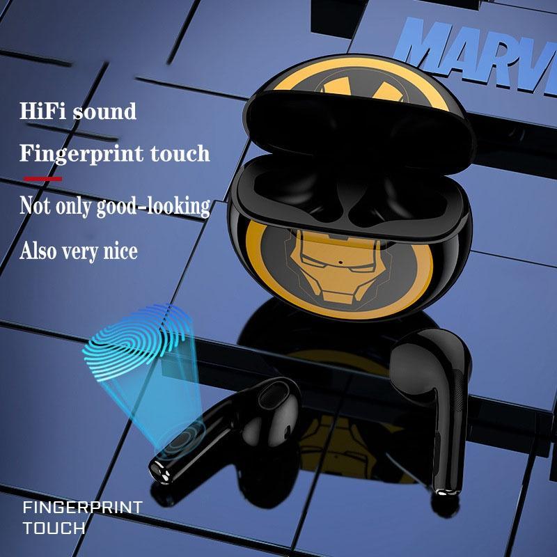 Disney Tai Nghe Bluetooth 5.0 Không Dây Chống Nước Có Mic Cảm Ứng