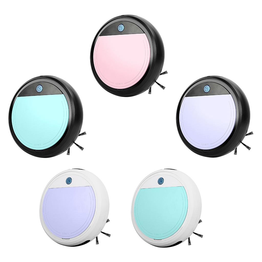 Robot Vacuum Cleaner Automatic Sweeping Vacuuming &amp; Mopping White+Pink