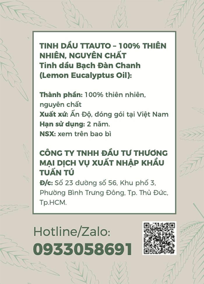 Tinh Dầu Thiên Nhiên TTAUTO Treo Xe ô tô, Treo Tủ Quần Áo, Treo Phòng Giúp Khử Mùi, Thơm Phòng, Thư Giãn Tinh Thần, Chống Say Xe Hiệu Quả - Chai 50ML