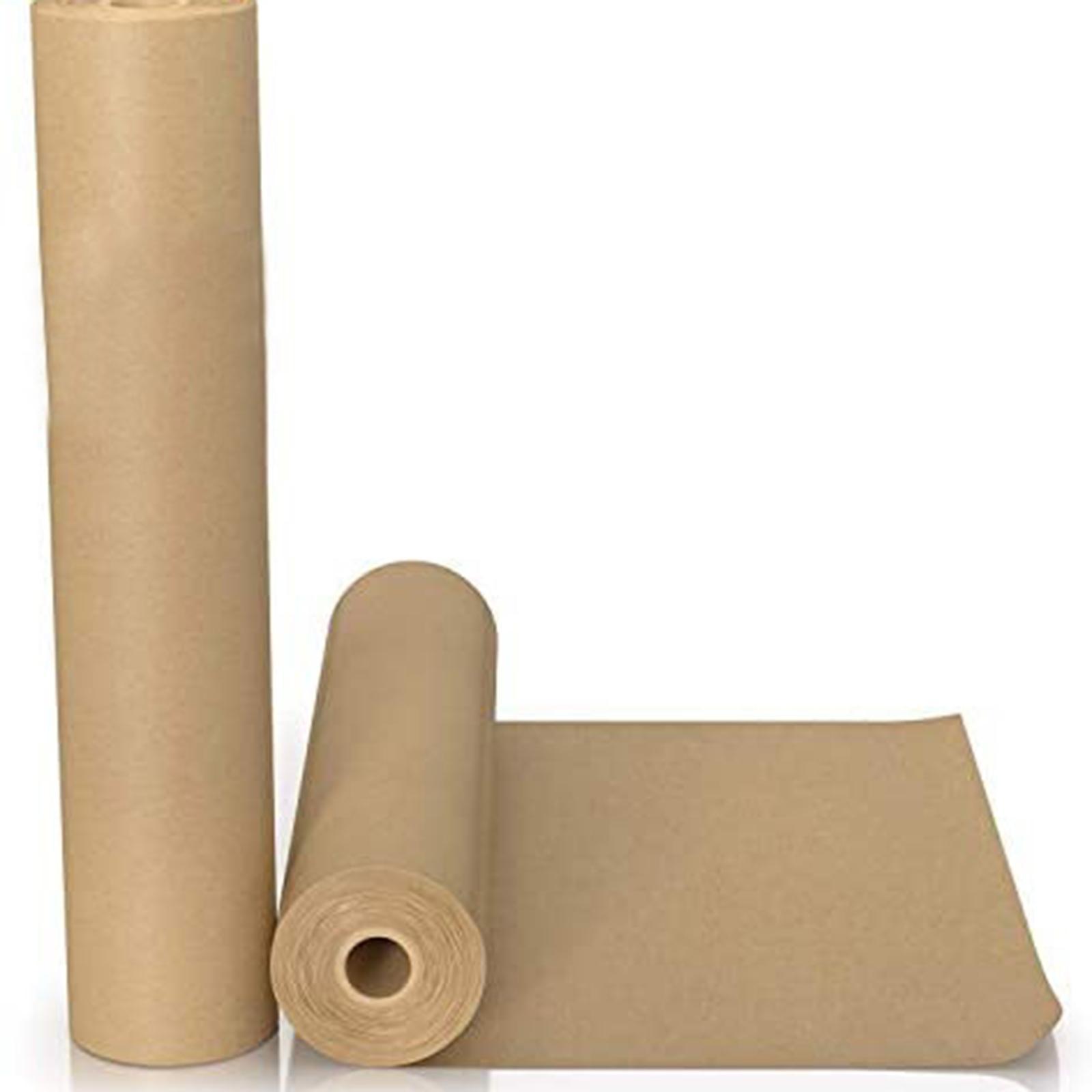 Brown Kraft Paper Roll Decorative Easel Paper Roll for Party Packing Gift Wrapping Dunnage