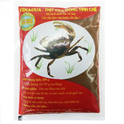 Thịt cua đồng tinh chế Vinacua 150g