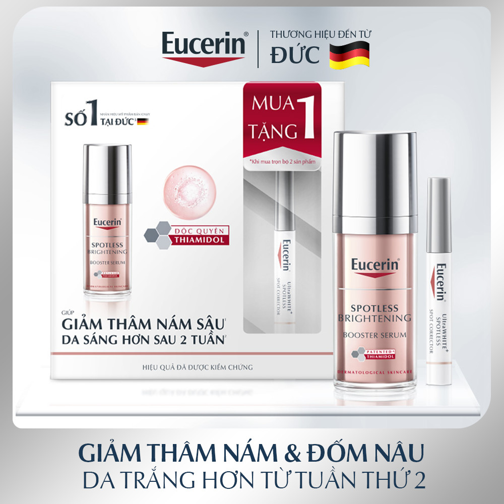 Tinh chất giảm thâm nám & dưỡng sáng Eucerin Spotless Brightening Booster Serum 30ml