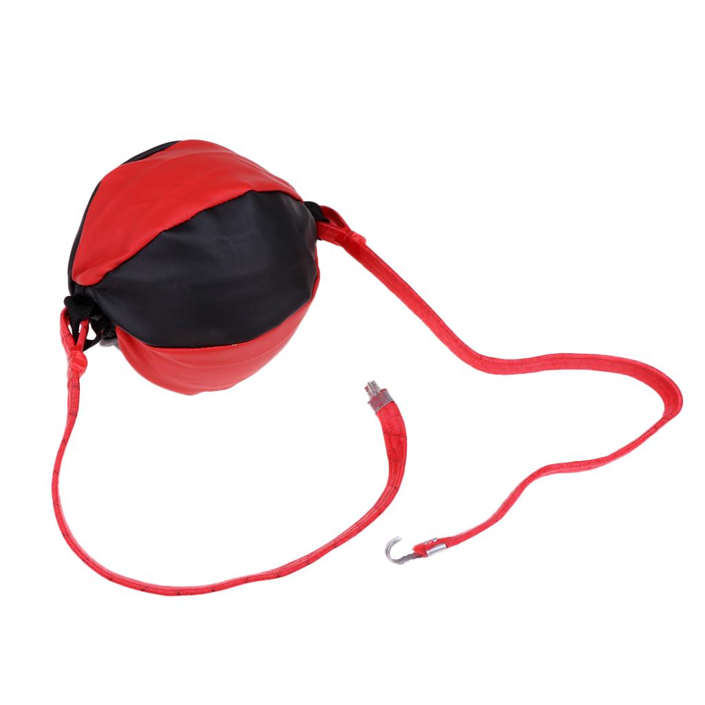 Boxing Speed Ball MMA Double End Punch Bag Floor to Ceiling Rope Training Punching Workout Fitness