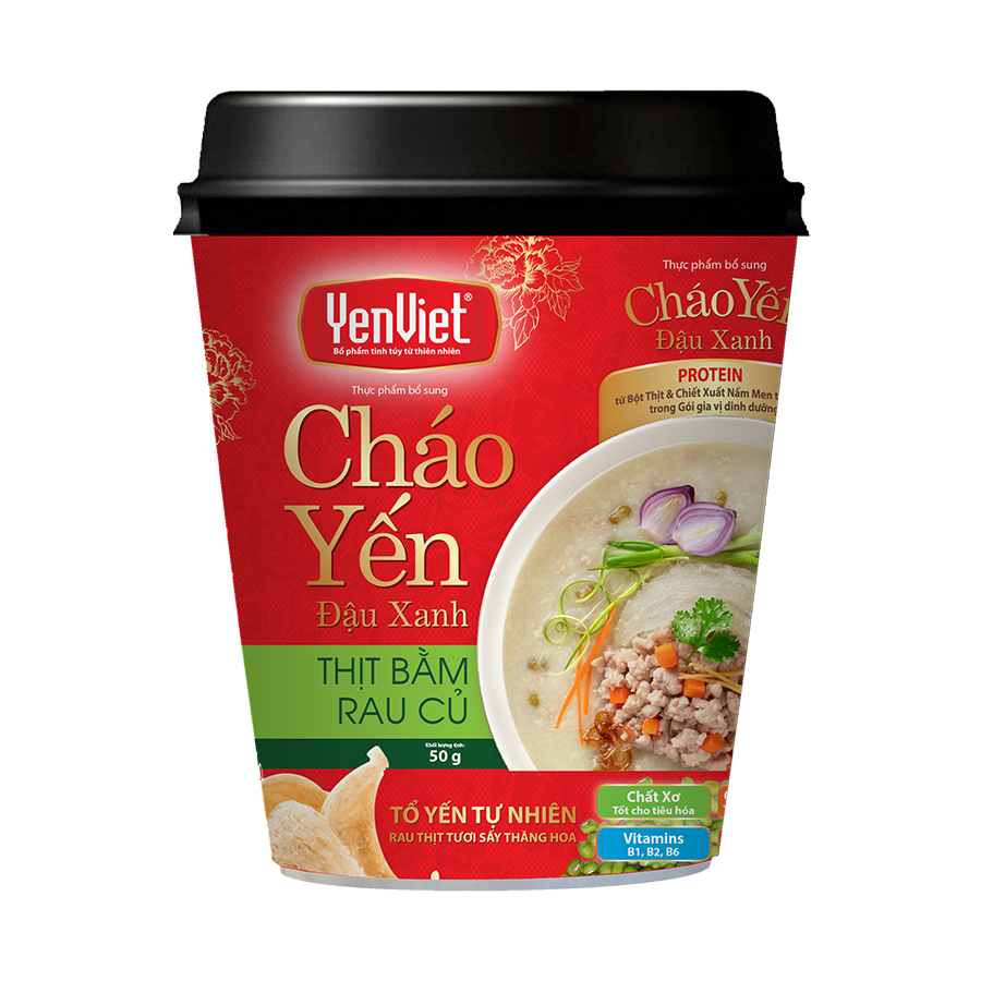 Cháo Yến Đậu Xanh [Thùng 24 ly