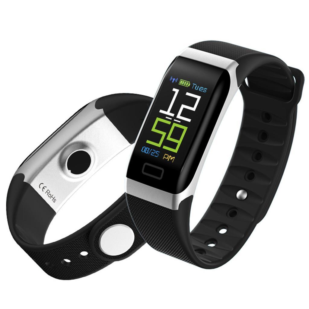 Waterproof Digital  Smart Wristband Bracelet for Phone black