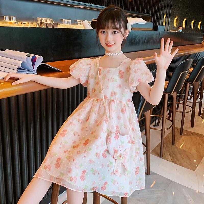 TOBE1SHOP Váy mùa hè cho bé gái 2023 Hàn Quốc Váy mùa hè cho trẻ em