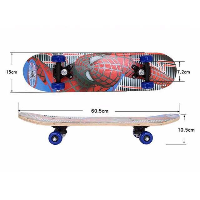 VÁN TRƯỢT SKATE SIÊU NHÂN NGƯỜI NHỆN CHO BÉ  shop bansigudetama