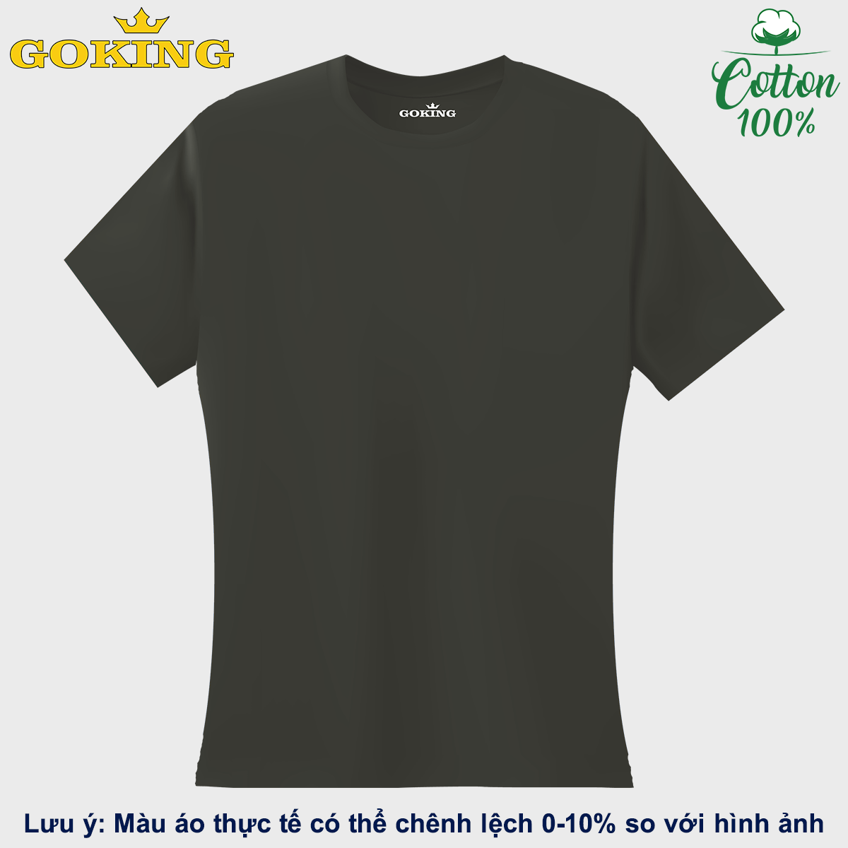 Siêu giảm giá. Áo thun nữ thoát nhiệt Nhật Bản Goking, form ôm eo, chất liệu tự nhiên 100% cotton thấm hút mồ hôi tốt. Áo phông trơn nữ hàng hiệu cao cấp