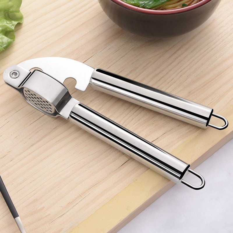 Dụng cụ ép hành tỏi cầm tay inox cao cấp