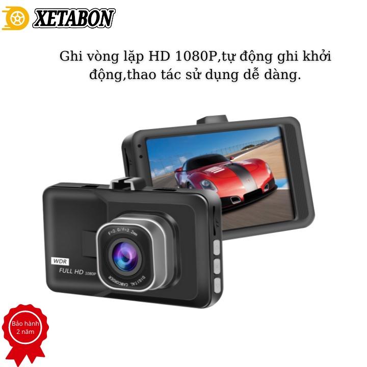 Camera hành trình ô tô C3 XETABON Full HD 1080p , màn hình LCD ghi hình rõ nét, Bảo hành 12 Tháng