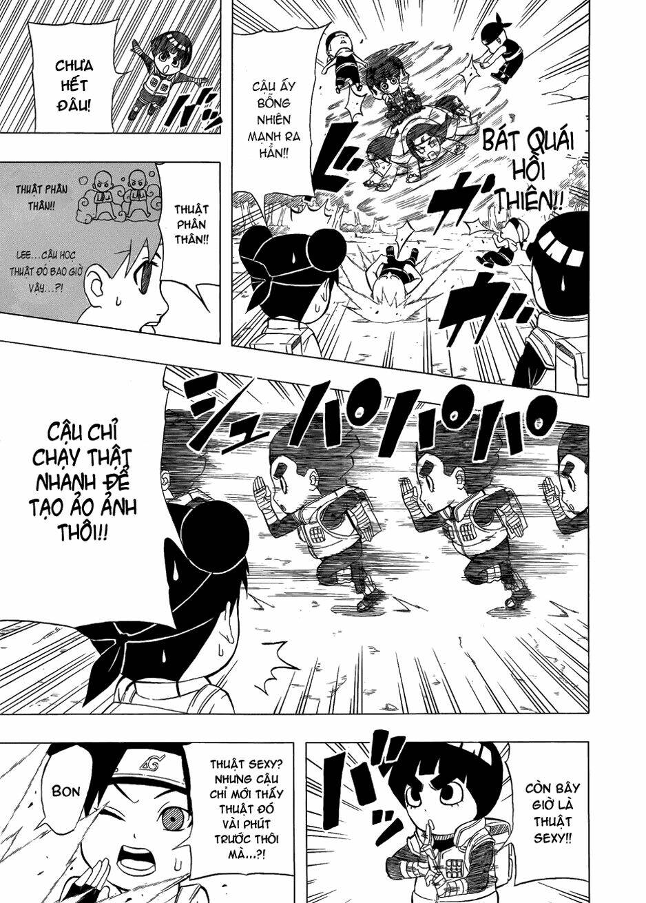cửu vĩ hồ ly ngoại truyện rock lee chapter 1 11