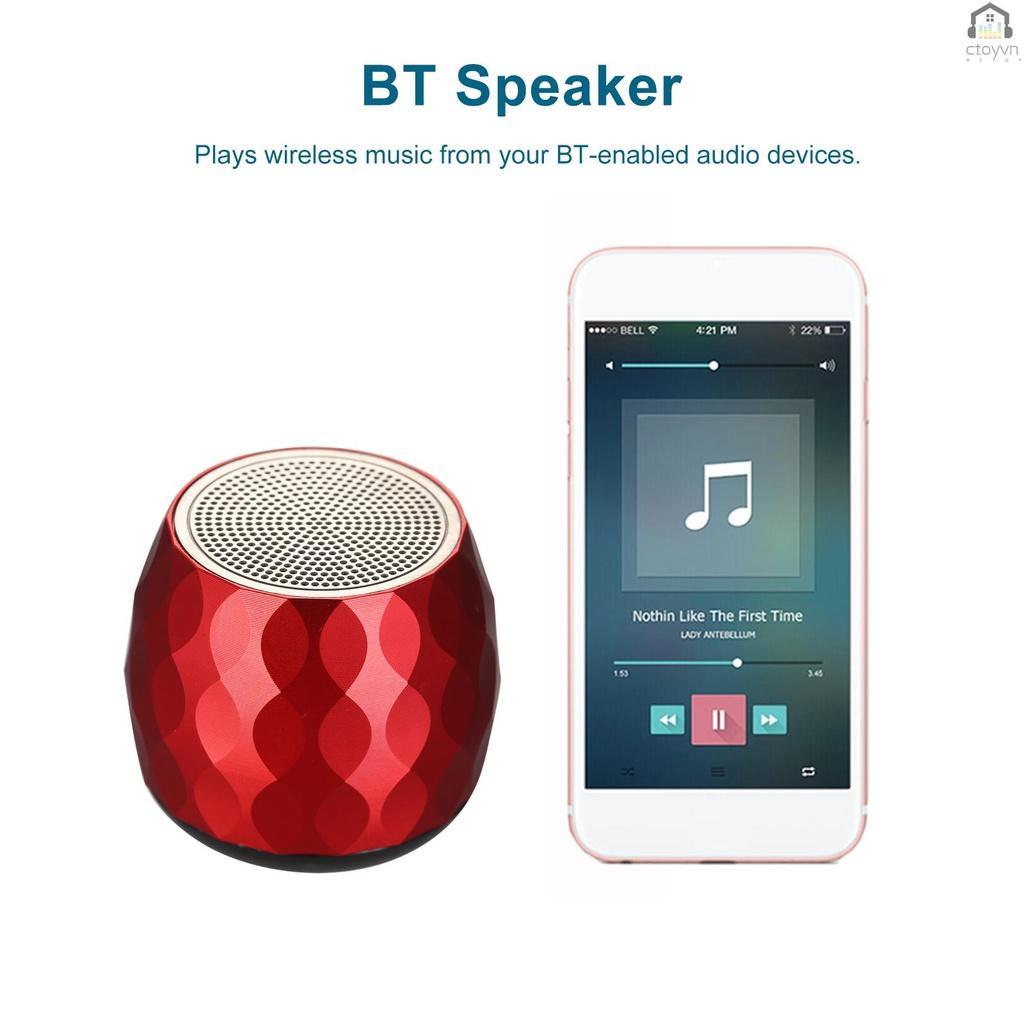 Loa bluetooth không dây mini BM2C TWS có thể sạc lại kèm mic