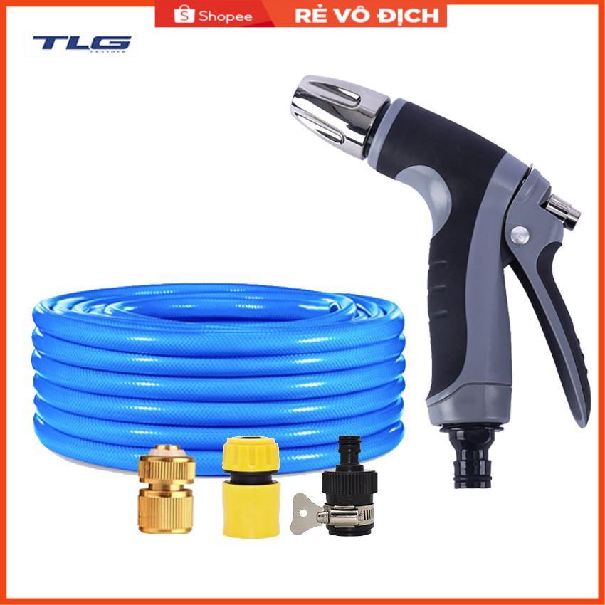 Bộ dây và vòi xịt rửa xe tưới cây tăng áp 7-10M 206817