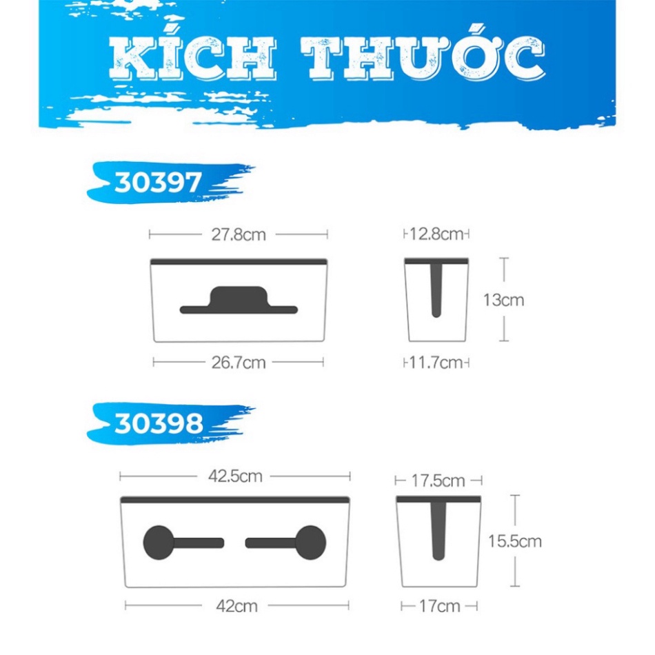 Hộp đựng ổ cắm điện thông minh chống cháy an toàn Ugreen 30397, 30398 ( 27.8* 12.8*13.1cm ) hàng chính hãng