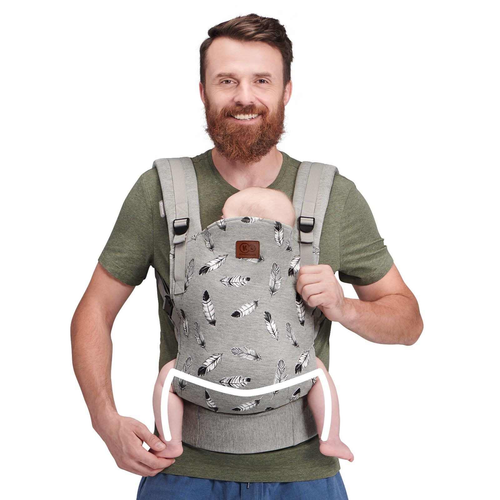 ĐỊU MILO KINDERKRAF DÀNH CHO BÉ TỪ 3 THÁNG ĐẾN 20KG - HÀNG CHÍNH HÃNG