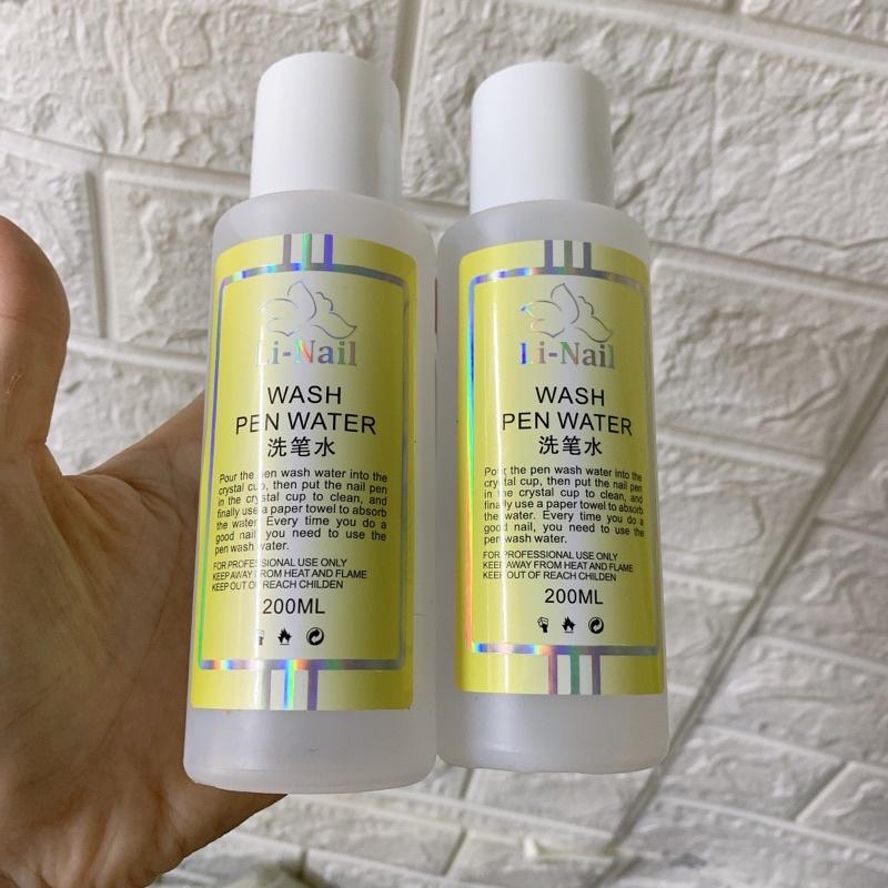 Nước rửa cọ Linail, nước rửa bút