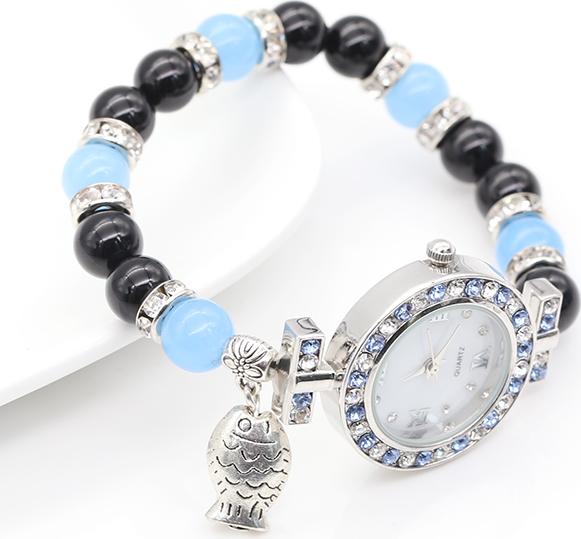 Đồng Hồ Nữ Mix Mã Não Xanh DHN32 Bảo Ngọc Jewelry