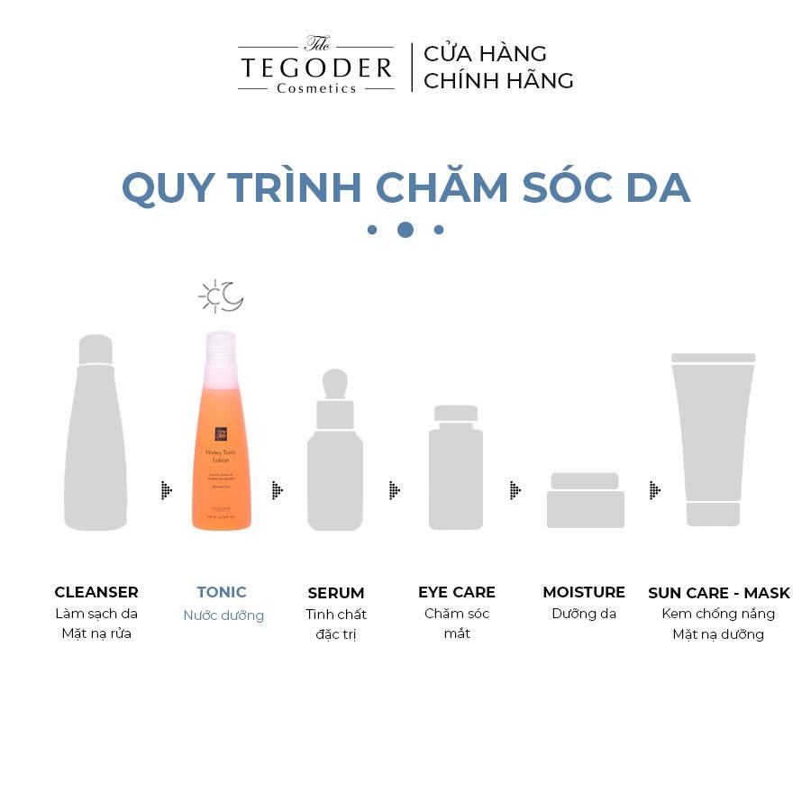 Nước dưỡng chống oxy hoá làm mềm da chiết xuất mật ong Ethiopia Tegoder Honey tonic lotion 200 ml mã 9021