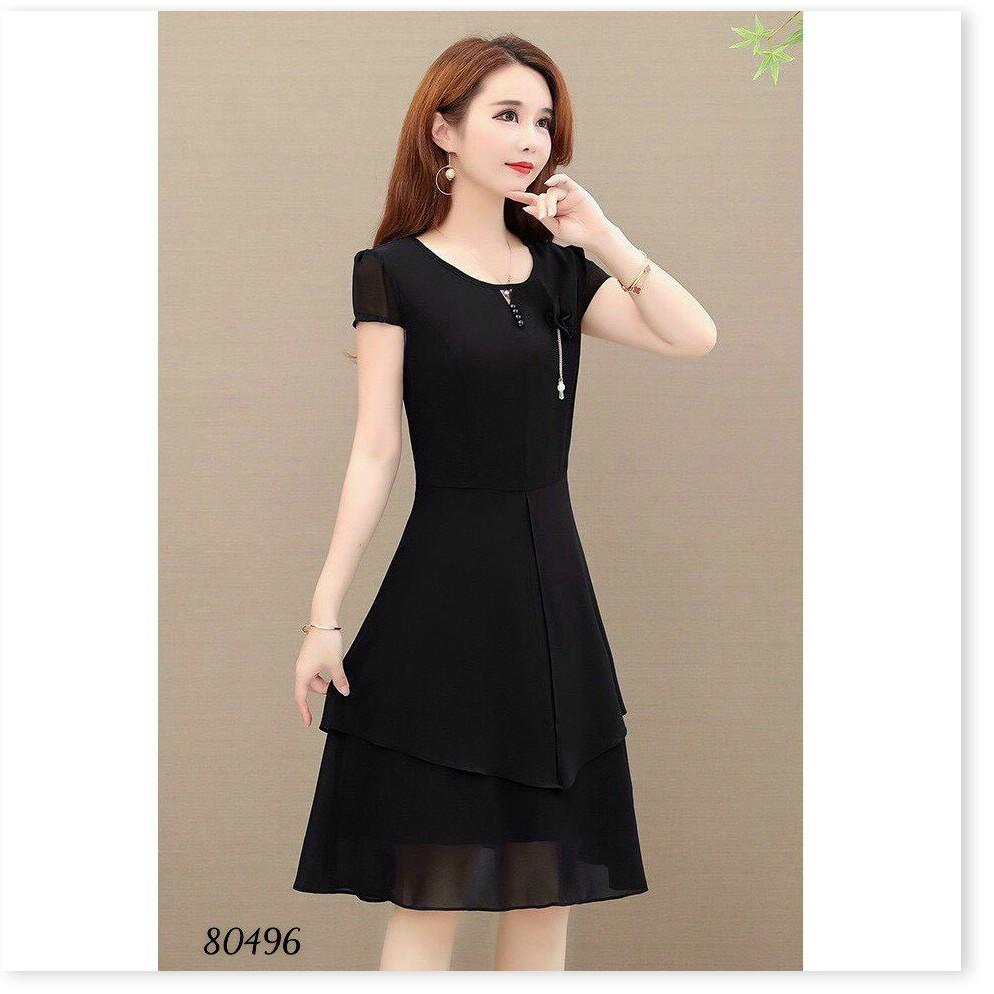 ĐẦM VOAN Ý ĐƯỢC THIẾT KẾ HỌA TIẾT