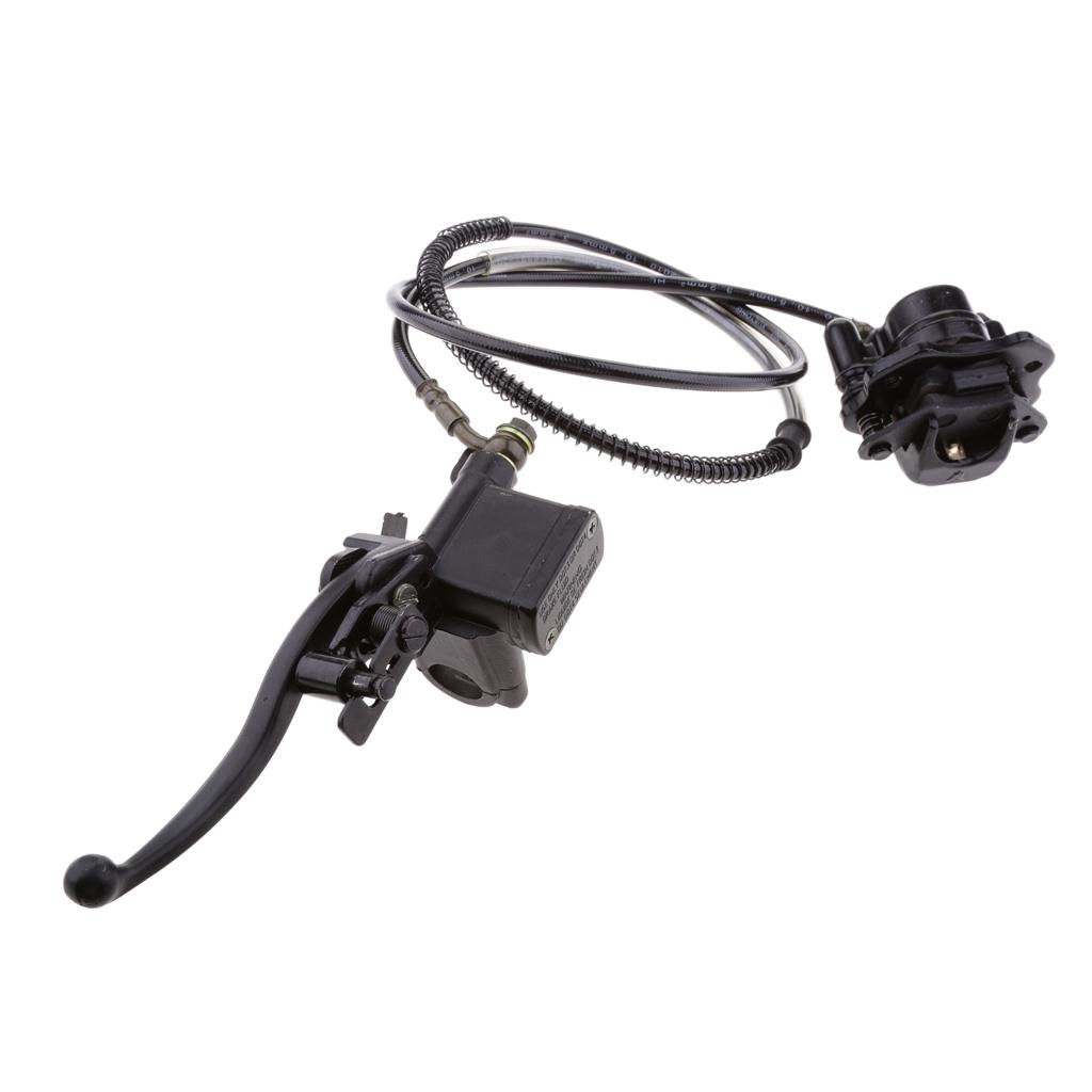 Hydraulic Rear Disc Brake Caliper System + Pad for 110cc 125cc Dirt Bike ATV